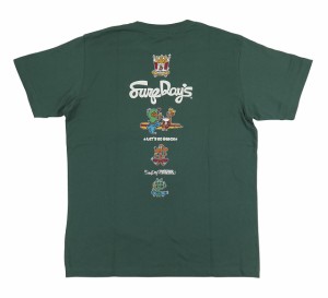 メンズ Tシャツ 半袖 サーフデイズ (メンズ/M.グリーン) サーフブランド 送料無料 ハワイアン雑貨 232SF1ST009 ポップハワイアン 雑貨