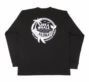 長袖 Tシャツ メンズ Hulalani Hawaii フララニ ハワイアン (メンズ/ブラック) 234HU1LT031 サーフブランド 送料無料 ハワイアン雑貨 ハ