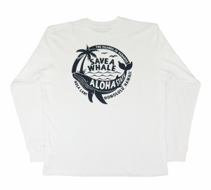 長袖 Tシャツ メンズ Hulalani Hawaii フララニ ハワイアン (メンズ/ホワイト) 234HU1LT031 サーフブランド 送料無料 ハワイアン雑貨 ハ