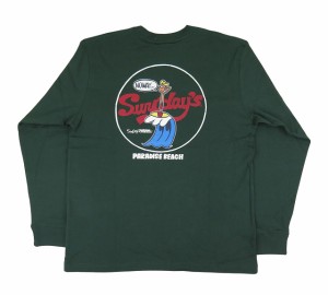 長袖 Tシャツ メンズ SURF DAY’S サーフデイズ ハワイアン (メンズ/グリーン) 234SF1LT051 サーフブランド 送料無料 ハワイアン雑貨 ハ