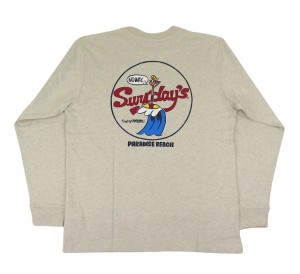 長袖 Tシャツ メンズ SURF DAY’S サーフデイズ ハワイアン (メンズ/アイボリー) 234SF1LT051 サーフブランド 送料無料 ハワイアン雑貨 