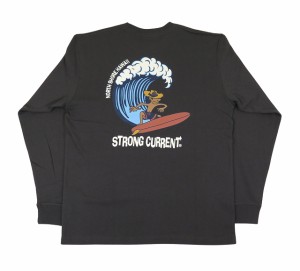 長袖 Tシャツ メンズ STRONG CURRENT ストロングカレント ハワイアン (メンズ/チャコールグレー) 234SC1LT067 サーフブランド 送料無料 