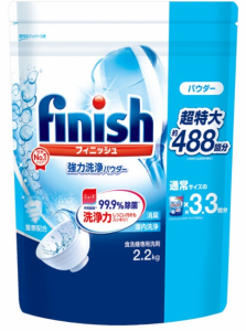 フィニッシュ 食器洗剤 食洗機専用洗剤 重曹配合 パウダー 2.2キログラム コストコ Costco フィニッシュ 食器洗浄機洗剤