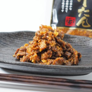 牛タン ラー油 200g(100g×2) 牛たん 仙台 食べるラー油 辣油 おつまみ メール便 ポイント消化