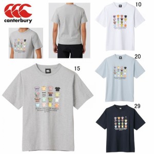 カンタベリー 半袖 Tシャツ メンズ canterbury ショートスリーブ ティーシャツ 男性用 ラグビー スポーツ カジュアル ウェア RA33090 ア