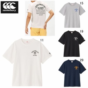 カンタベリー ビッグ 大きいサイズ 半袖 Tシャツ メンズ canterbury ショートスリーブ ティーシャツ 男性用 ラグビー スポーツ カジュア