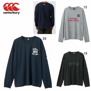 長袖 Tシャツ メンズ カンタベリー canterbury ロングスリーブ ティーシャツ 男性用 ラグビー スポーツ カジュアル RA42532 セール