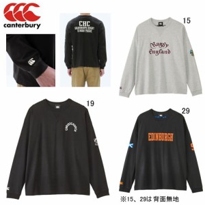 カンタベリー 長袖 Tシャツ メンズ canterbury ロングスリーブ ティーシャツ ラグビー スポーツ カジュアル ウェア RA43521 アウトレット