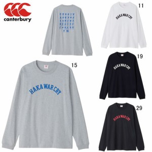 カンタベリー 長袖 Tシャツ 限定モデル メンズ canterbury ロングスリーブ ティーシャツ ラグビー スポーツ カジュアル ウェア RA43566 