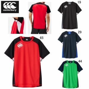 カンタベリー 半袖 Tシャツ メンズ canterbury プラクティス ティ ラグビー トレーニング スポーツ ウェア 練習着 RG34002 2024春夏 NEW 