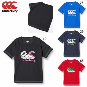 キッズ 半袖 Tシャツ カンタベリー CANTERBURY ジュニア トレーニング ティ ラグビー プラクティス 練習着 子供服 RGJ33760 アウトレット