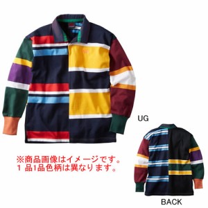 長袖 ラガー シャツ メンズ カンタベリー canterbury ロングスリーブ アグリー ジャージ ラグビー マルチカラー 綿 タウンユース RA40571