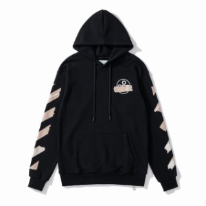 off white パーカー ペアルックの通販｜au PAY マーケット