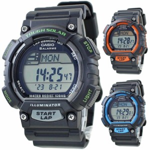 カシオ デジタル 腕時計 ソーラー ランニングウォッチ メンズ レディース ランニングに最適 10気圧防水 スポーツ マラソン ウォーキング 