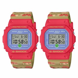 マリオ×G-SHOCK コラボウォッチ ペアウォッチ お揃い 2本セット 同じ時計 シェア スーパーマリオブラザーズ ジーショック アウトドア キ