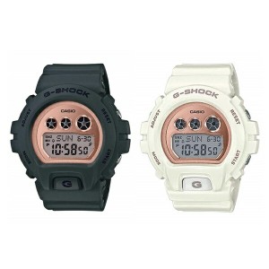 【海外モデル】カシオ G-SHOCK ペアウォッチ 腕時計 Gショック ジーショック Sシリーズ カーキ ホワイト メンズ レディース おそろい と