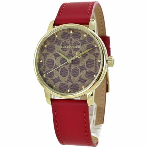 コーチ 腕時計 メンズ レディース 赤い時計 赤いもの 革ベルト 還暦祝い 60歳ユニセックス 時計 男性 女性 誕生日 記念日 プレゼント シ