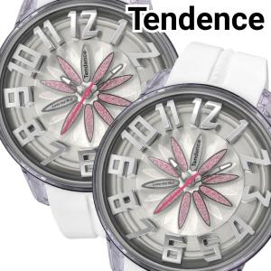 Tendence キングドーム ラバーベルト 時計 花 美品 Tendence 無金利ローン可 テンデンス TENDENCE キングドーム