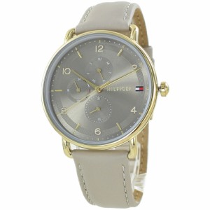 トミーヒルフィガー 腕時計 レディース 文字盤 大きい 可愛い腕時計 革ベルト ベージュ 大人 女性 ブランド 時計 通勤 通学 女友達 彼女 