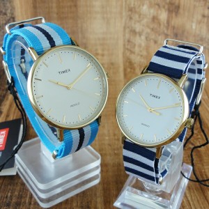 国内正規品 ペア腕時計 ボックス付き タイメックス 時計 ペアウォッチブラス防水性