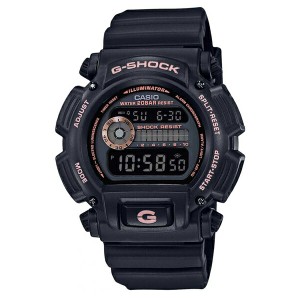 CASIO G-SHOCK Gショック ジーショック カシオ 腕時計 デジタル ローズゴールド×ブラック 20気圧防水 海外モデル DW-9052GBX-1A4 ビジネ