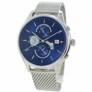 トミーヒルフィガー 腕時計 メンズ シンプル 青文字盤 メンズ腕時計 かっこいい腕時計 おしゃれなプレゼント 男性 彼氏 夫 父 誕生日 プ