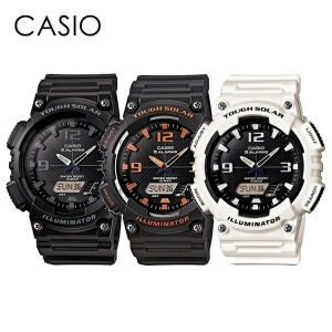 ソーラー 腕時計 防水 軽い 太陽光 充電 国内正規品 CASIO カシオ スタンダード メンズ レディース 長く使える アナログ デジタル スポー