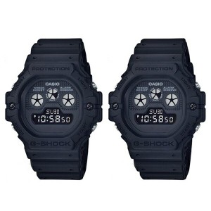 【同じが嬉しい！おそろいペア】CASIO Gショック ジーショック ペアウォッチ 腕時計 定番 三つ目 レトロ 防水 海外モデル ブラック DW-59