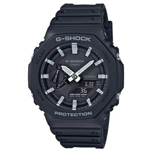 CASIO G-SHOCK Gショック ジーショック カシオ 腕時計 アナデジ デジタル＆アナログ 多機能 ブラック 海外モデル GA-2100-1A ビジネス 男
