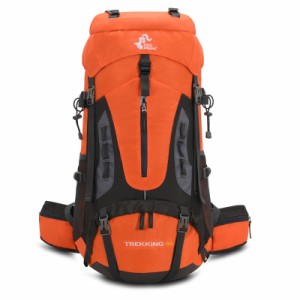 バッグ 60L メンズ トレッキング サック アウトドア 旅行 ハイキング バックパック 防水 リュック ディバッグ 登山 リュックサック 男女