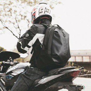 バイク用品 ヘルメット ケース バッグ 防水袋 リュック アウトドア 収納バックパック リュックサック 大容量