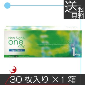 アイレ　ネオサイトワンデーアクアモイスト（30枚入）　×1箱 コンタクト　送料無料