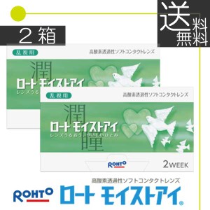 ロート モイストアイ乱視用（6枚入）　×2箱 コンタクト　2week　2ウィーク　送料無料