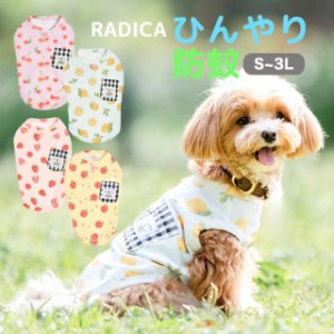 【予約5月20日順次発送】フルーツ クール タンク / RADICA ラディカ 接触冷感 虫よけ プレサーモC25 防蚊 交換OK/返品不可 メール便可 犬