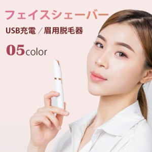 [クーポンで20%OFF] 眉シェーバー 眉毛 シェーバー レディース フェイスシェーバー 女性 USB充電 回転式 スティック 電動 LEDライト ペン