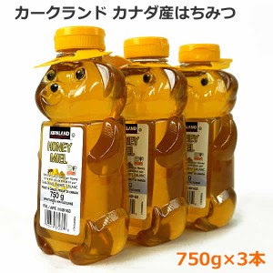 【送料無料】カークランド カナダ産はちみつ 750g×3本