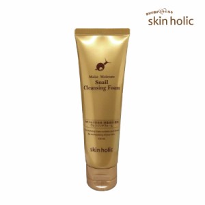 skin holic スキンホリック モイストモイスチャースネイルクレンジングフォーム 120ml 洗顔料 クレンジング カタツムリ 新大久保 韓国コ