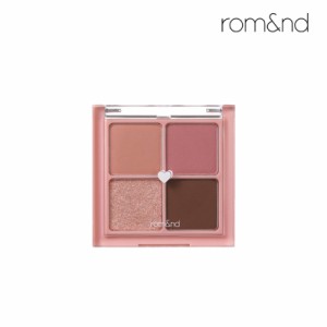 ROMAND ベターザンアイズ 6.5g 02 ドライローズ  アイシャドウパレット シャドウ 韓国メイク マット 4色パレット rom&nd   韓国コスメ 正