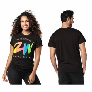 【即納】ZUMBAウェア ズンバ ヨガウェア ダンス衣装  スウェットジムウエア トレーニング 男女兼用 TシャツT1384-Y