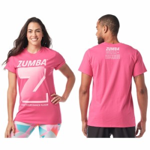 【即納】ZUMBAウェア ズンバ ヨガウェア ダンス衣装  スウェットジムウエア トレーニング 男女兼用 Tシャツ T379-Y