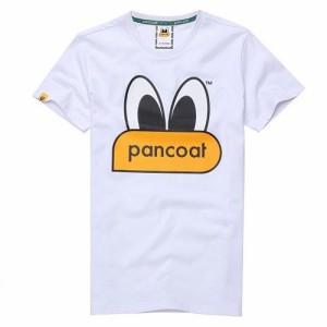 PANCOAT パンコート キャラクター T-シャツ POPEYES　ホワイト  半袖 夏 トレーナー フード付半袖　Tシャツ メンズ レディース