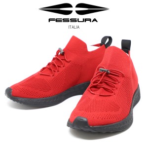 FESSURA RUN SOCK KNIT CHERRY レディース サンダル フェスーラ スニーカー レディース ハイカット 靴 イタリア ブランド おしゃれ