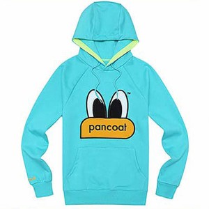 【正規品】POPEYES HOODY (E-1 FP) (CANDY POP MINT) PANCOAT トレーナーフードT アヒル フード付き 冬 Tシャツ パーカー 長袖 HOOD フー