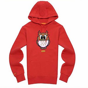 【正規品】POPOWL HOODY (A-2/HI) (VEGAS RED)/PANCOAT/メンズ/レディース/男女兼用/トレーナー/パンコート/キャラクター/パーカー/長袖/