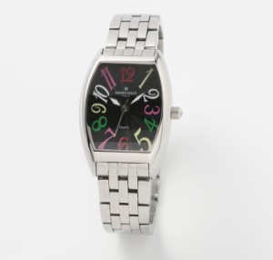 【AMORE DOLCE】 アモーレドルチェ 三針 腕時計 レディース 1年保証 専用BOX保証書 メタルベルト トノー