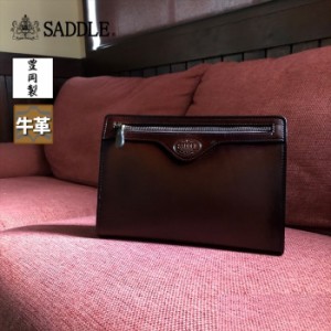 【SADDLE】 サドル レザーバッグ セカンドバッグ フォーマルバッグ 日本製 豊岡製鞄 牛革 本革 メンズ A5ファイル フォーマル 街持ち 旅