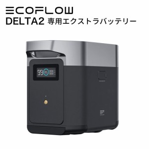 専用エクストラバッテリー EcoFlow DELTA 2 1024Wh 専用バッテリー ポータブル電源 アプリ対応 急速充電 非常用電源 車中泊 防災グッズ 