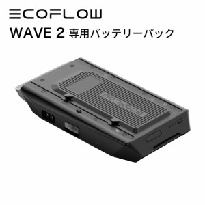 専用バッテリーパック ポータブルエアコン EcoFlow WAVE 2 バッテリー 冷暖房機能付き 夏冬両用 ポータブルクーラー スポットクーラー ス
