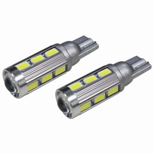 ステルス仕様T10/T16 ウェッジ CREE サムスン 11wコラボLED ホワイト/白 【2球】 バックランプ ポジション スモール 車幅灯 バルブ 5630S