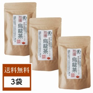 宮崎茶房 有機 焙煎 烏龍茶 ウーロン茶 ティーバッグ 3袋 54包